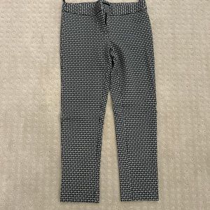 Black and white pants